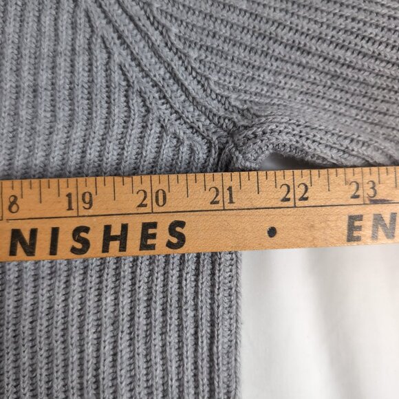 Jack & Jones Men's Grey Ribbed Knit Sweater , Size XL - Picture 6 of 7